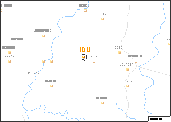 map of Idu