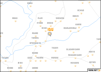 map of Idu