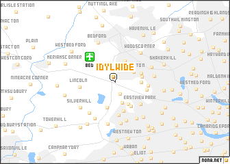 map of Idylwide