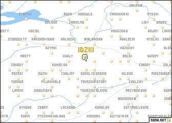 map of Idźki