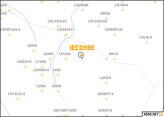 map of Iecombe