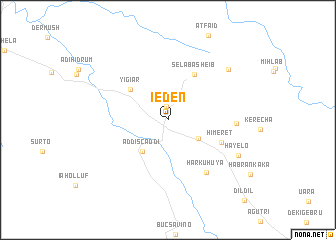 map of Ieden