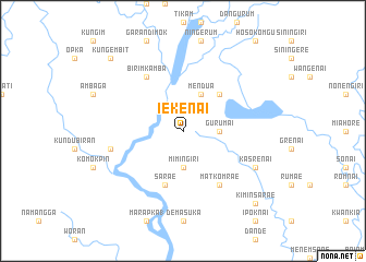 map of Iekenai