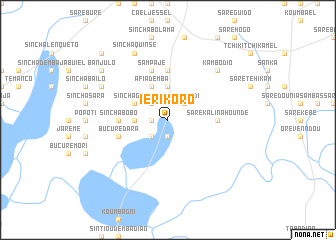 map of Iérikoro