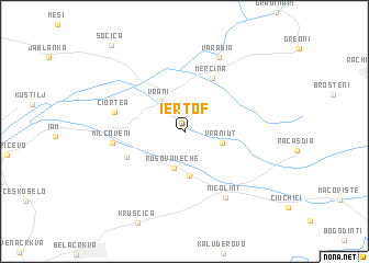 map of Iertof