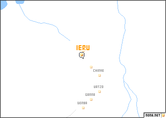 map of Ieru