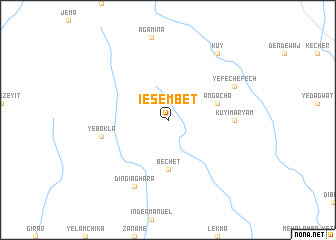 map of Iesembet