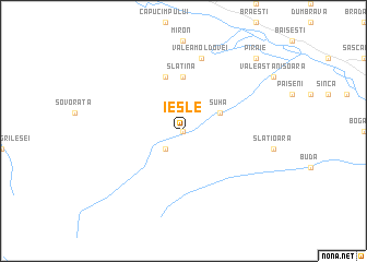 map of Iesle