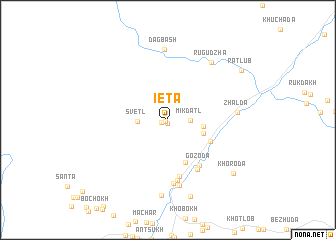 map of Ieta