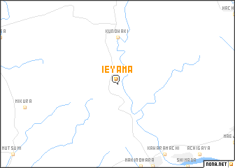 map of Ieyama