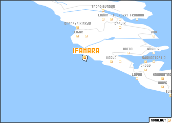 map of Í Fámara