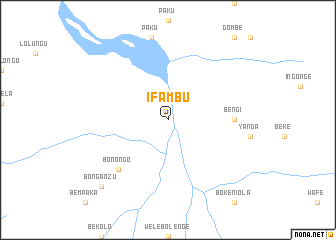 map of Ifambu