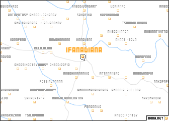 map of Ifanadiana