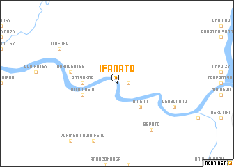 map of Ifanato