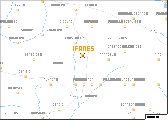 map of Ifanes