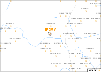 map of Ifasy