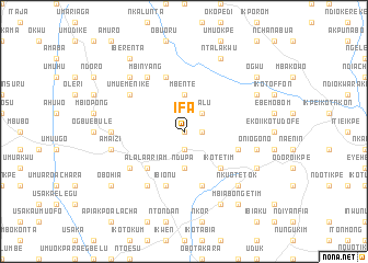 map of Ifa