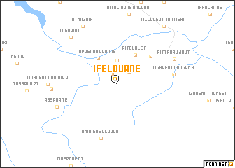 map of Ifelouane