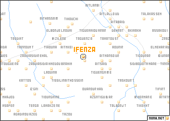 map of Ifenza