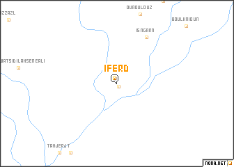 map of Iferd