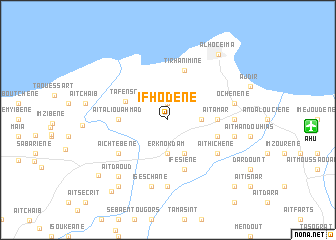 map of Ifhodene