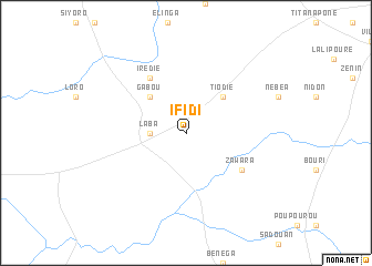 map of Ifidi