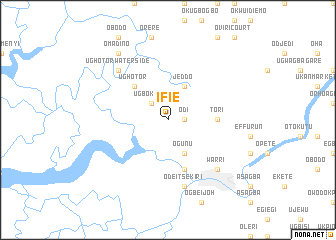 map of Ifie