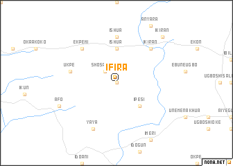 map of Ifira