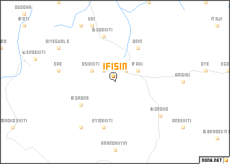 map of Ifisin