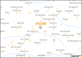 map of Ifkern