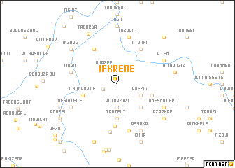 map of Ifkrene