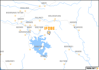 map of Ifobe