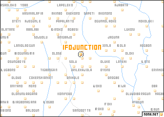 map of Ifo Junction