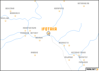 map of Ifotaka
