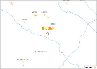 map of Ifouga