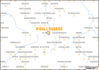 map of Ifoullousene