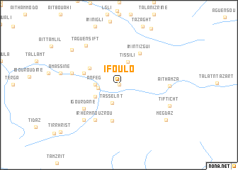 map of Ifoulo