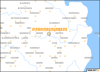 map of Iframinag Number 1