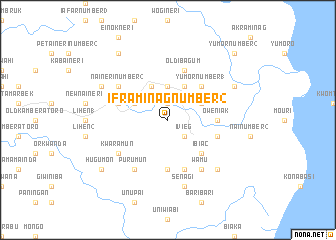 map of Iframinag Number 2