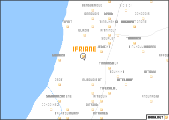 map of Ifriane