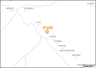 map of Ifumo