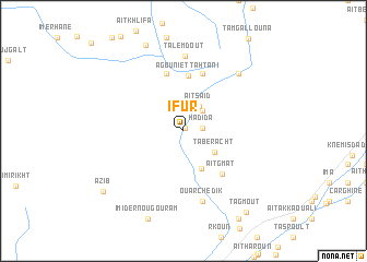 map of ‘Ifur