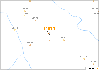 map of Ifuto