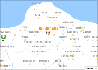 map of Igajamene