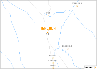 map of Igalula