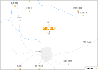 map of Igalula