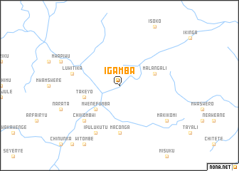 map of Igamba
