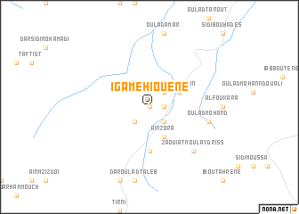 map of Igamehiouene