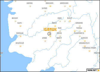 map of Igamuk