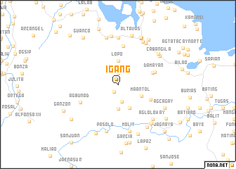 map of Igang